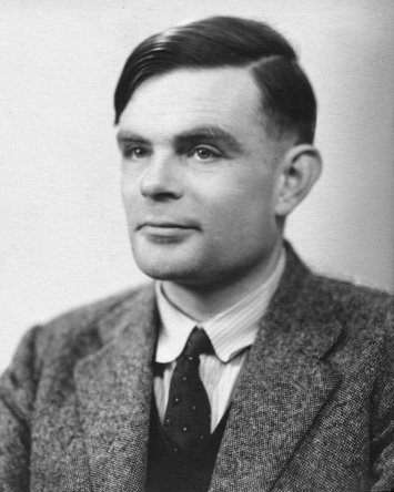 ইংরেজ গণিতবিদ ও গবেষক অ্যালান টুরিং (১৯১২-১৯৫৪)